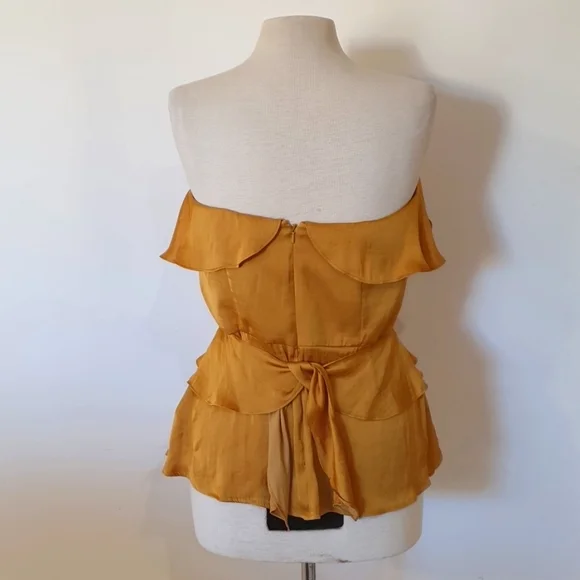 Bardot Size 14 Strapless Top - Picture 4 of 6